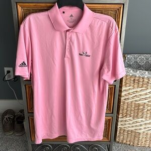 Men’s medium Adidas golf shirt.
